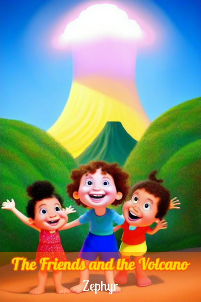 Cover for The Friends and the Volcano