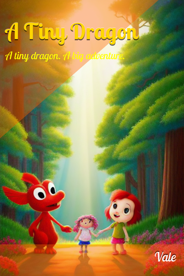 Cover for A Tiny Dragon