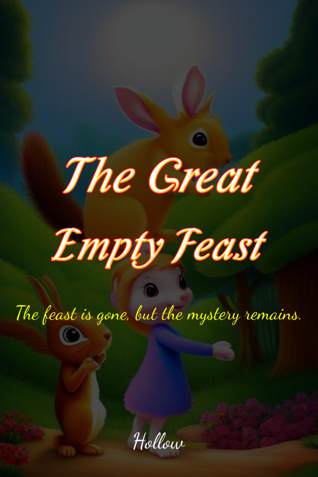 Cover for The Great Empty Feast