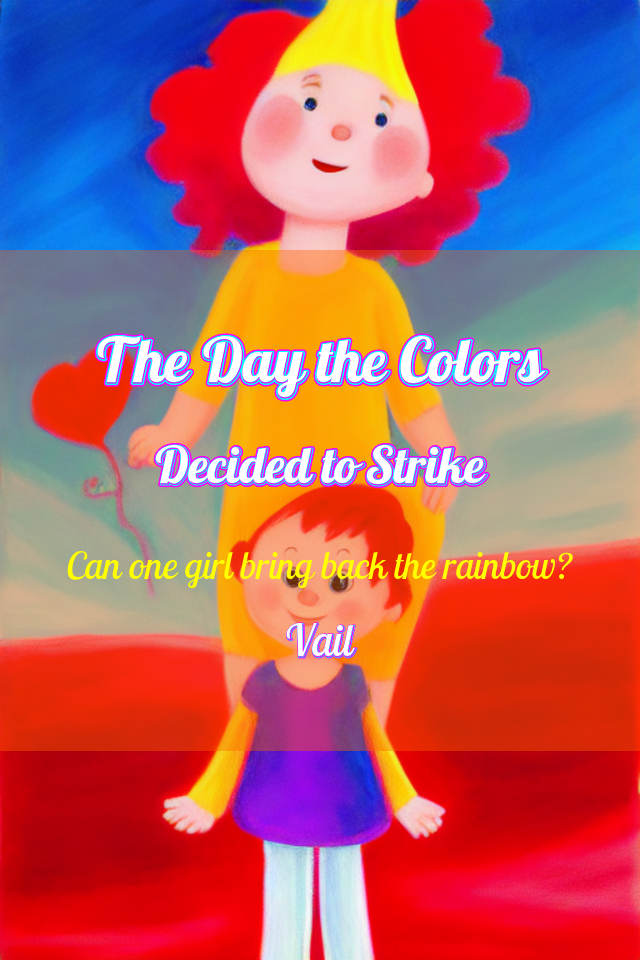 Cover for The Day the Colors Decided to Strike