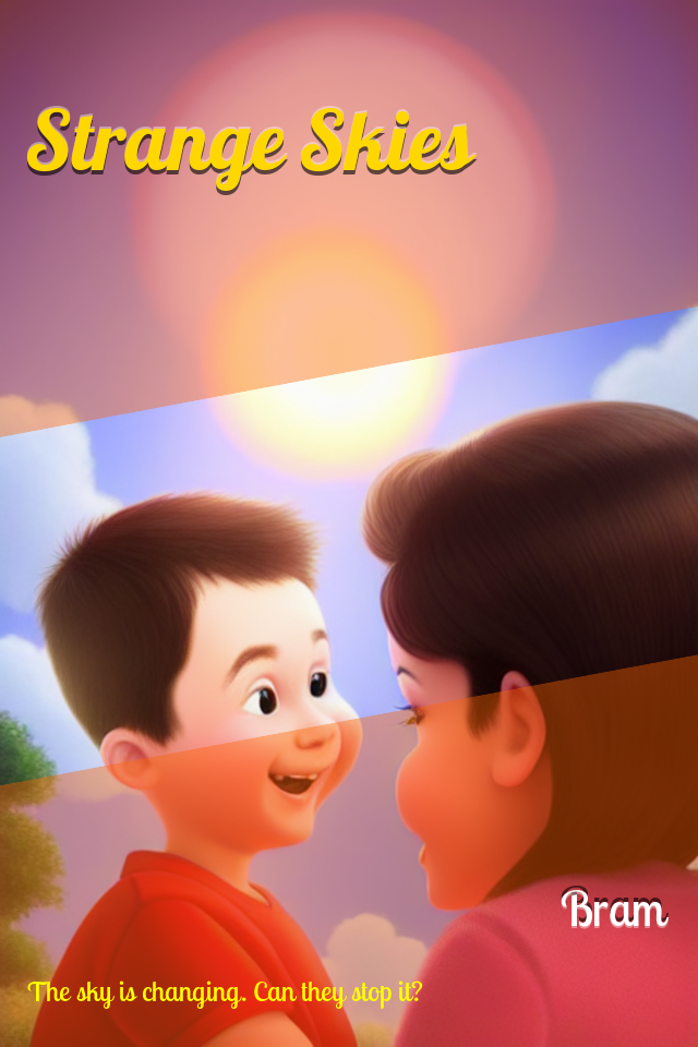 Cover for Strange Skies