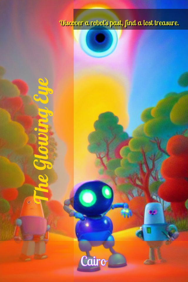 Cover for The Glowing Eye