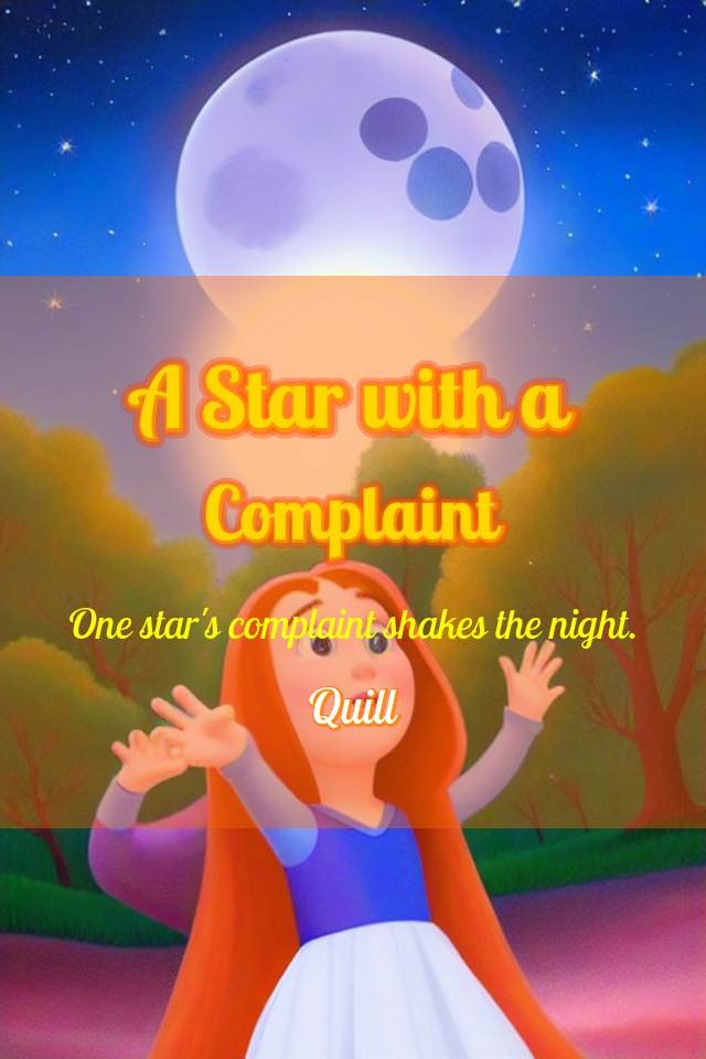 Cover for A Star with a Complaint