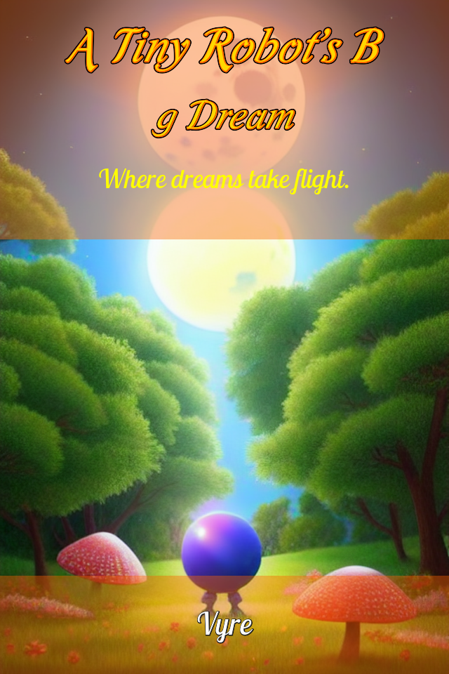 Cover for A Tiny Robot’s Big Dream
