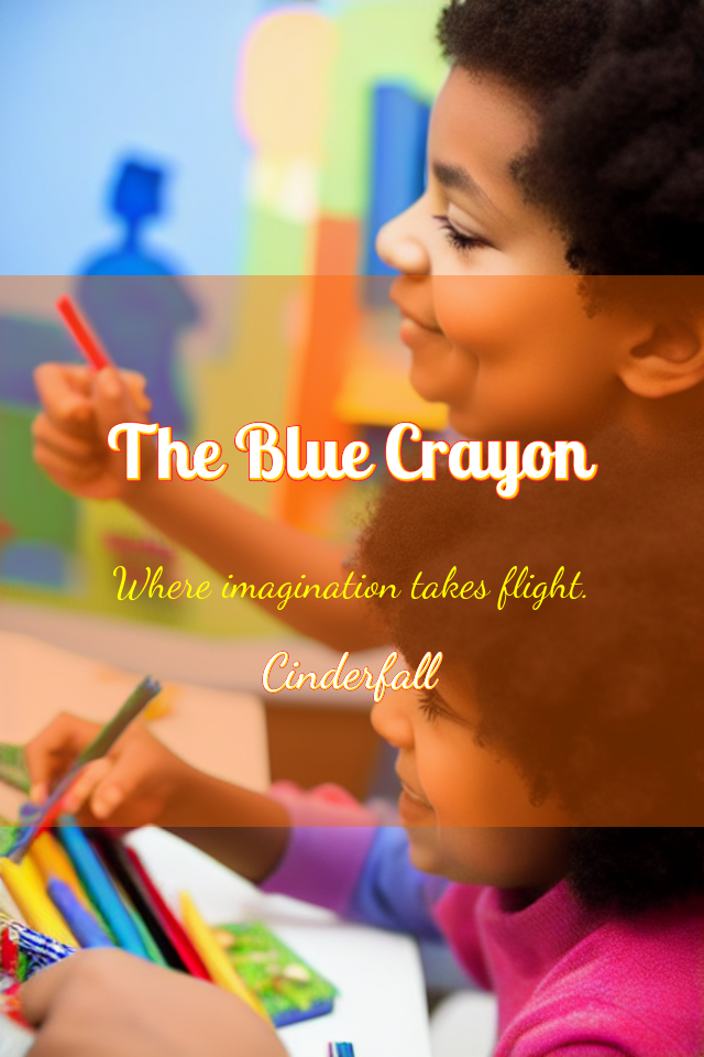 Cover for The Blue Crayon