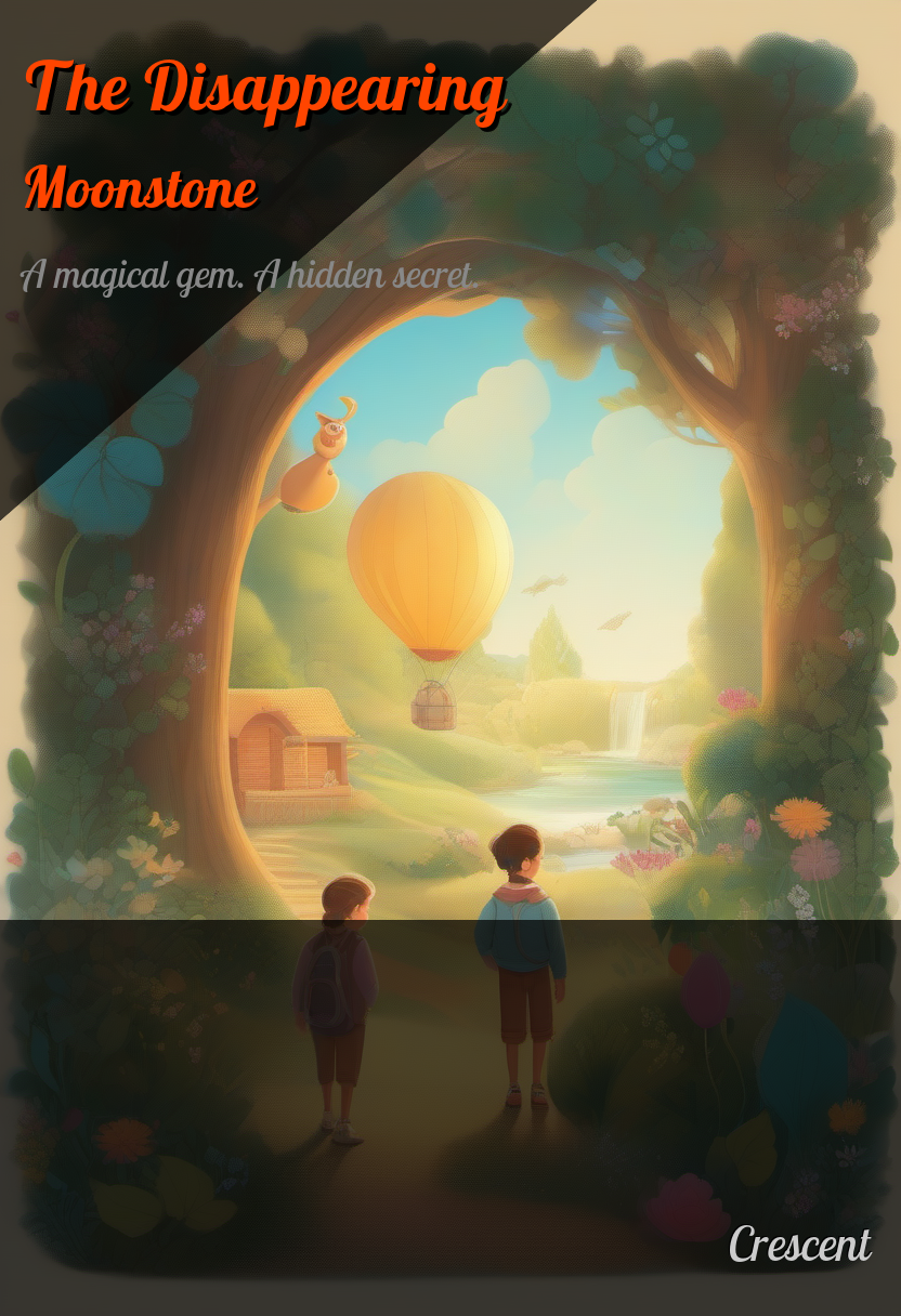 Cover for The Disappearing Moonstone