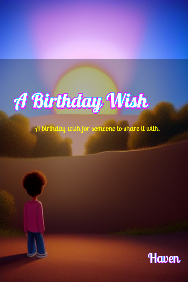 Cover for A Birthday Wish