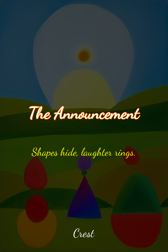 Cover for The Announcement